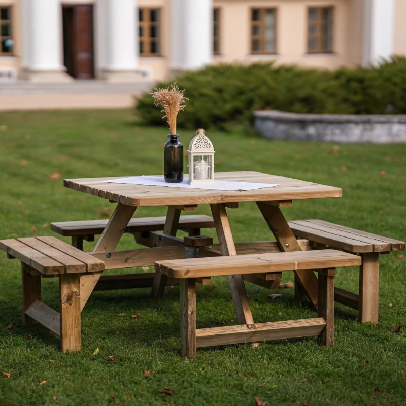 Nordic Square Picnic Table